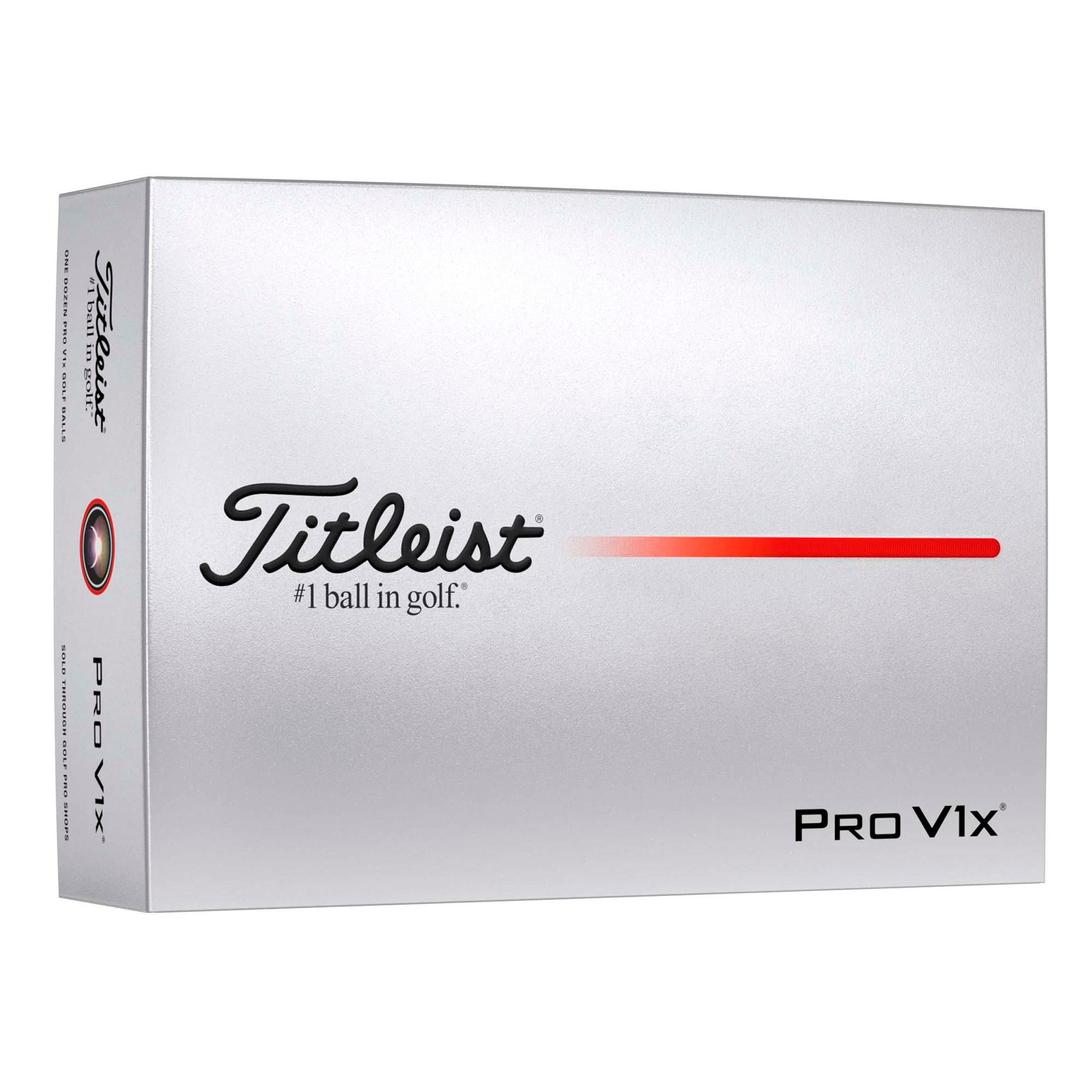 Titleist 2025 ProV1x White Golf Balls - 1 Dozen