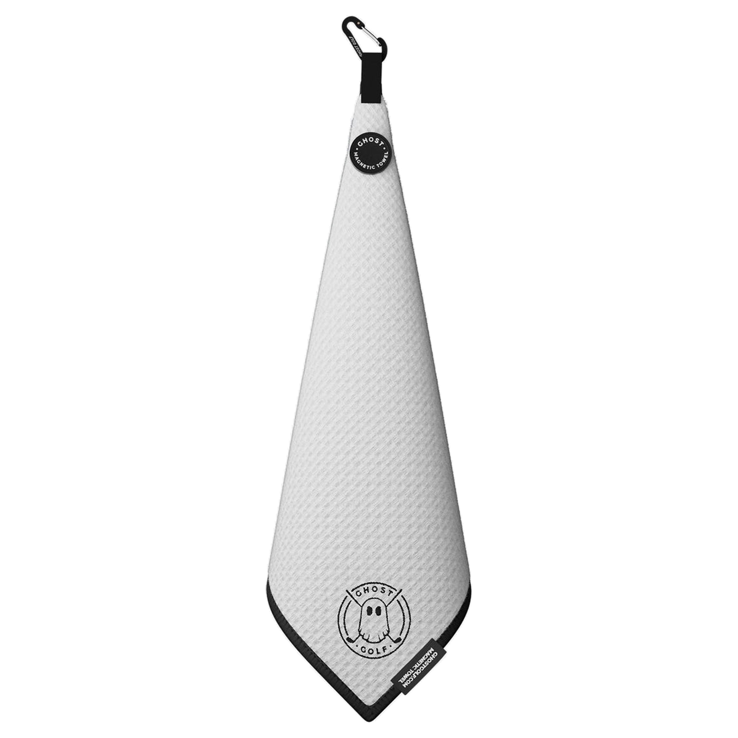Ghost Golf Magnetic Golf Towel - White