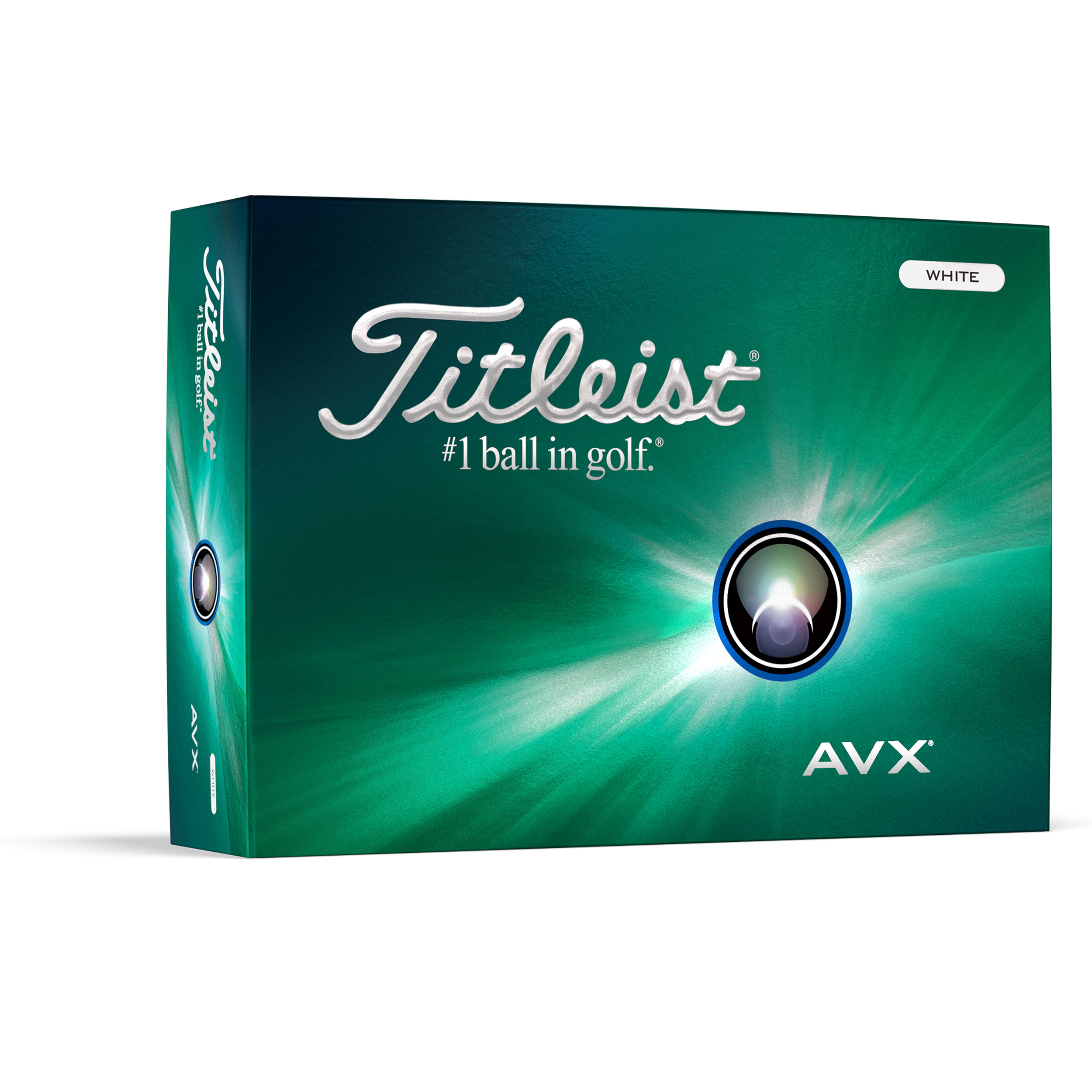 Titleist AVX White 2024 Golf Balls - 1 Dozen